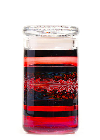 (#22) Illadelph x Mike Fro Red Jar with red white wags Round top
