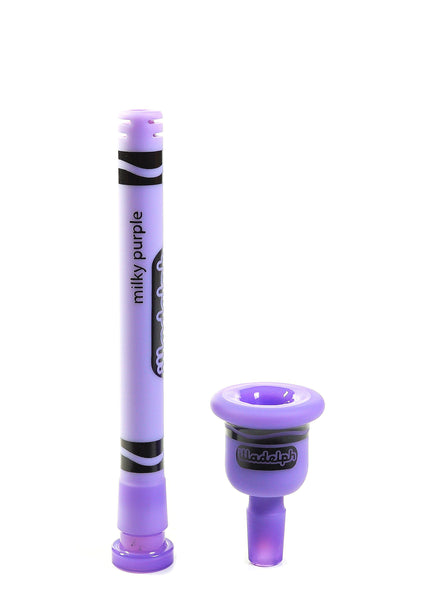 Illadelph Crayon Collins Beaker - Milky Purple (1 of 1)