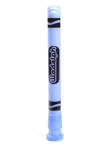 Milky Blue Crayon Frosted Stem