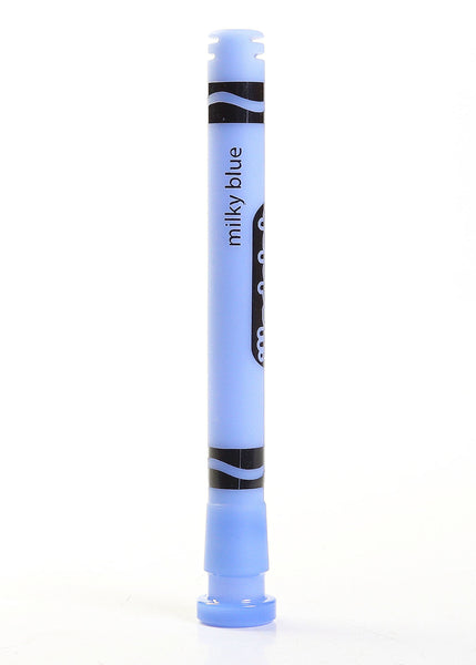 Milky Blue Crayon Frosted Stem