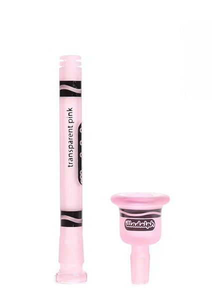 Illadelph Crayon Collins Beaker - Trans Pink (1 of 1) AVAILABLE MONDAY 6/3/2024