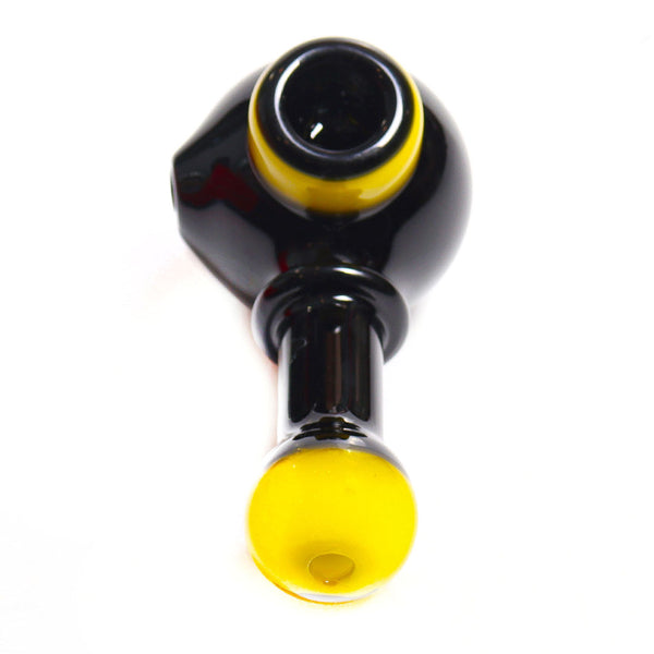 Yellow & Black Multi-Hole Spoon